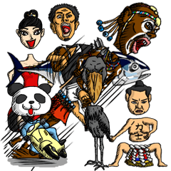 TITAN9(Combination Big Sticker)