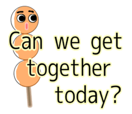 Careful DANGO!      - English ver. - sticker #6177496