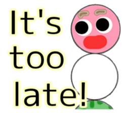 Careful DANGO!      - English ver. - sticker #6177500