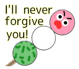 Careful DANGO!      - English ver. - sticker #6177502