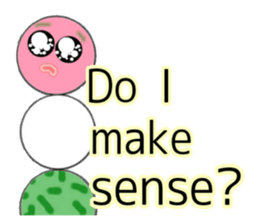 Careful DANGO!      - English ver. - sticker #6177503