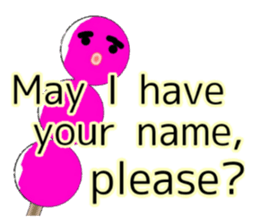 Careful DANGO!      - English ver. - sticker #6177505