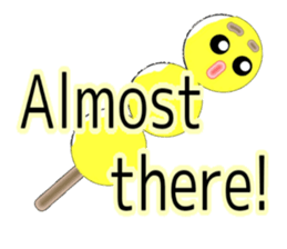 Careful DANGO!      - English ver. - sticker #6177509