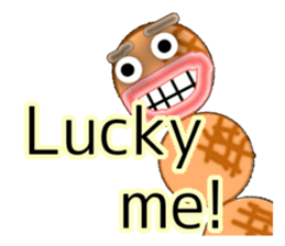 Careful DANGO!      - English ver. - sticker #6177528