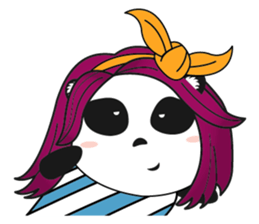 Simple is the VERY HeyHey Panda sticker #6177550