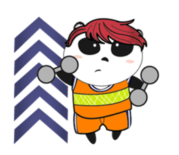 Simple is the VERY HeyHey Panda sticker #6177562