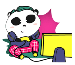 Simple is the VERY HeyHey Panda sticker #6177574