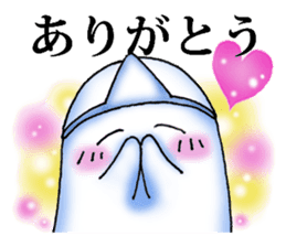 The cute and lovely friendly ghost sticker #6177858