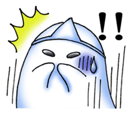 The cute and lovely friendly ghost sticker #6177875