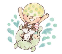 Hat -chan's summer vacation . sticker #6178181