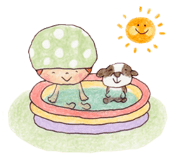 Hat -chan's summer vacation . sticker #6178182