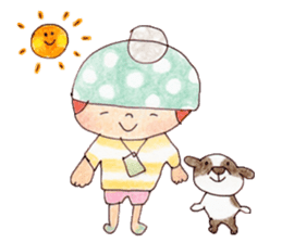 Hat -chan's summer vacation . sticker #6178184
