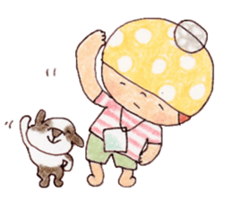 Hat -chan's summer vacation . sticker #6178185