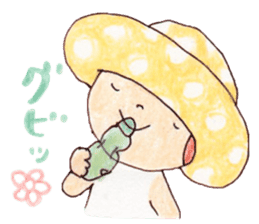 Hat -chan's summer vacation . sticker #6178191