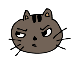 Emotions cat sticker #6178417