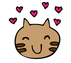 Emotions cat sticker #6178418