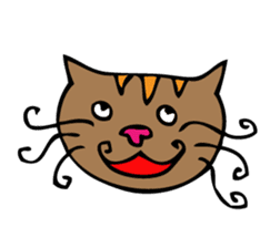 Emotions cat sticker #6178423