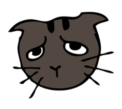 Emotions cat sticker #6178433