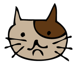 Emotions cat sticker #6178434