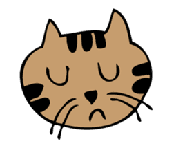 Emotions cat sticker #6178449