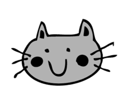 Emotions cat sticker #6178455
