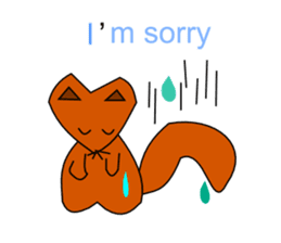 Energetic fox second sticker #6178607
