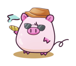 Kororin Pig sticker #6178920