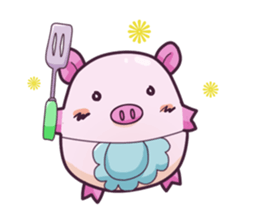 Kororin Pig sticker #6178924