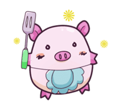 Kororin Pig sticker #6178924