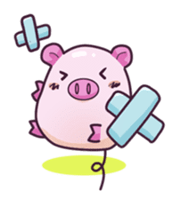 Kororin Pig sticker #6178930