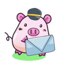 Kororin Pig sticker #6178946