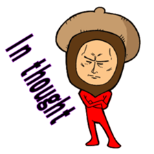 Acorn human sticker #6179217