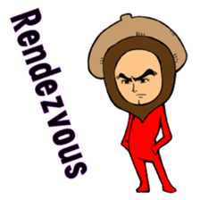 Acorn human sticker #6179230