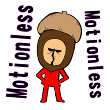 Acorn human sticker #6179232