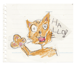 lakugaki Sticker(cat) sticker #6179297