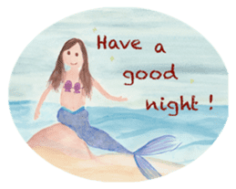 Mermaids and Their Friends in the Ocean sticker #6179622