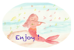 Mermaids and Their Friends in the Ocean sticker #6179623