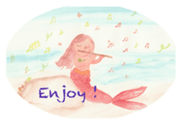 Mermaids and Their Friends in the Ocean sticker #6179623