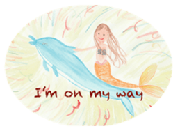 Mermaids and Their Friends in the Ocean sticker #6179629