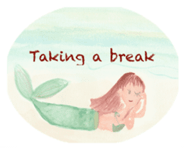 Mermaids and Their Friends in the Ocean sticker #6179630