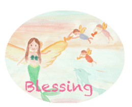 Mermaids and Their Friends in the Ocean sticker #6179634