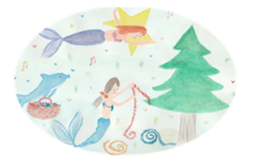 Mermaids and Their Friends in the Ocean sticker #6179635