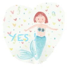 Mermaids and Their Friends in the Ocean sticker #6179636