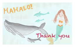 Mermaids and Their Friends in the Ocean sticker #6179637