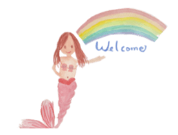 Mermaids and Their Friends in the Ocean sticker #6179643