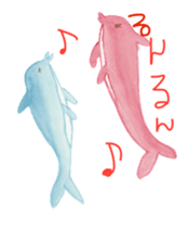 Mermaids and Their Friends in the Ocean sticker #6179647