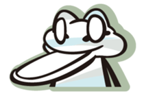 mosaic frog sticker #6180198