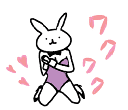 real bunny girl2 sticker #6180346