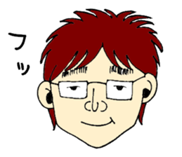 Mr.Kami and funny Friends. sticker #6180508