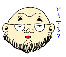 Mr.Kami and funny Friends. sticker #6180515